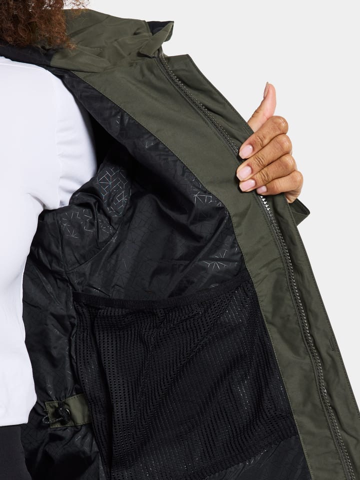 Didriksons Women's Thelma Parka 10 Deep Green Didriksons Didriksons Women's Thelma Parka 10 Deep Green Didriksons