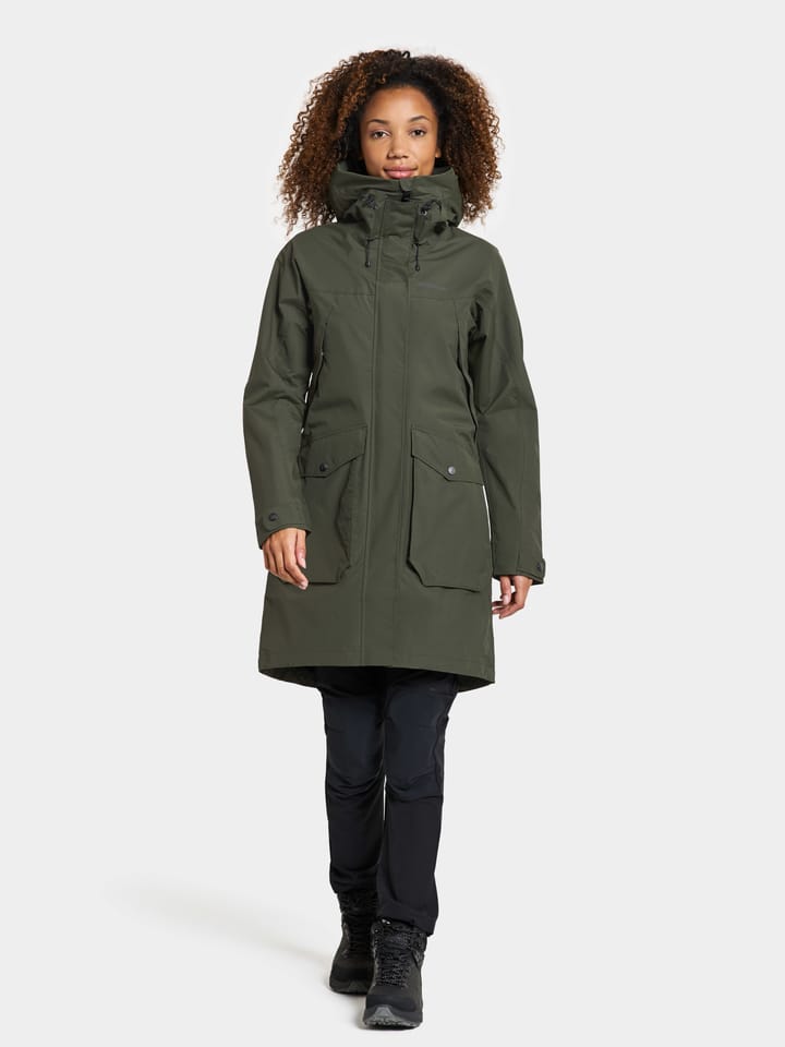 Didriksons Women's Thelma Parka 10 Deep Green Didriksons Didriksons Women's Thelma Parka 10 Deep Green Didriksons