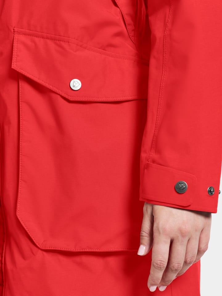 Didriksons Women's Thelma Parka 10 Pomme Red Didriksons