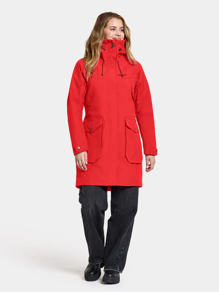 Didriksons Women's Thelma Parka 10 Pomme Red Didriksons
