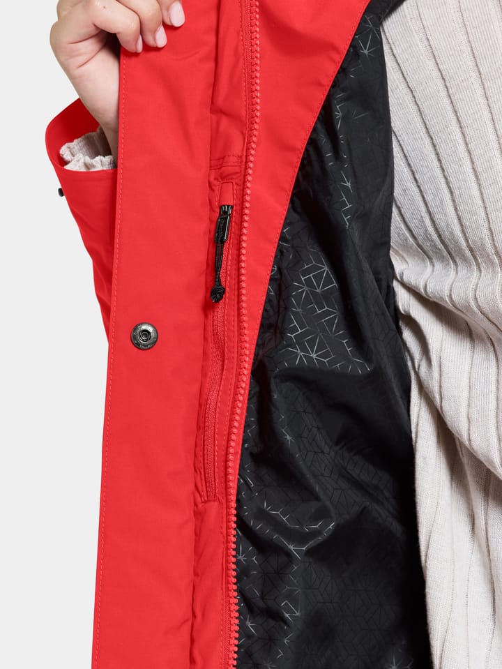 Didriksons Women's Thelma Parka 10 Pomme Red Didriksons
