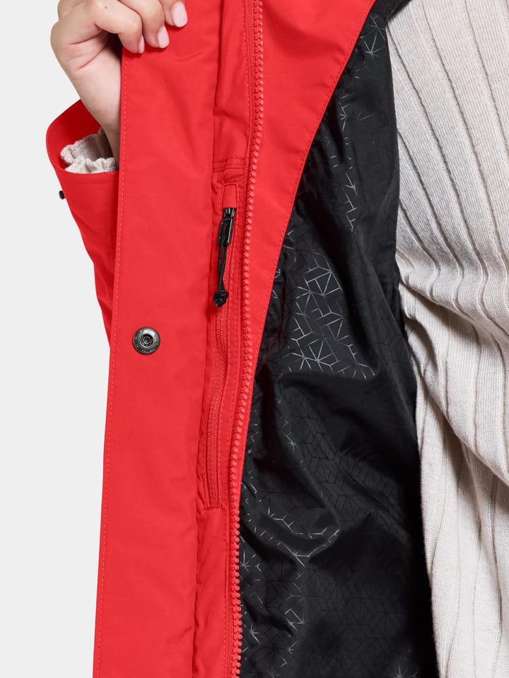 Didriksons Women's Thelma Parka 10 Pomme Red Didriksons