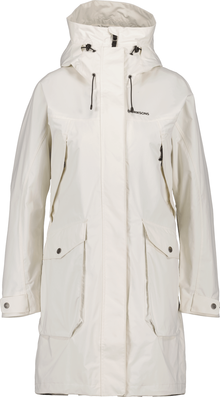 Didriksons Women's Thelma Parka 10 White Foam Didriksons