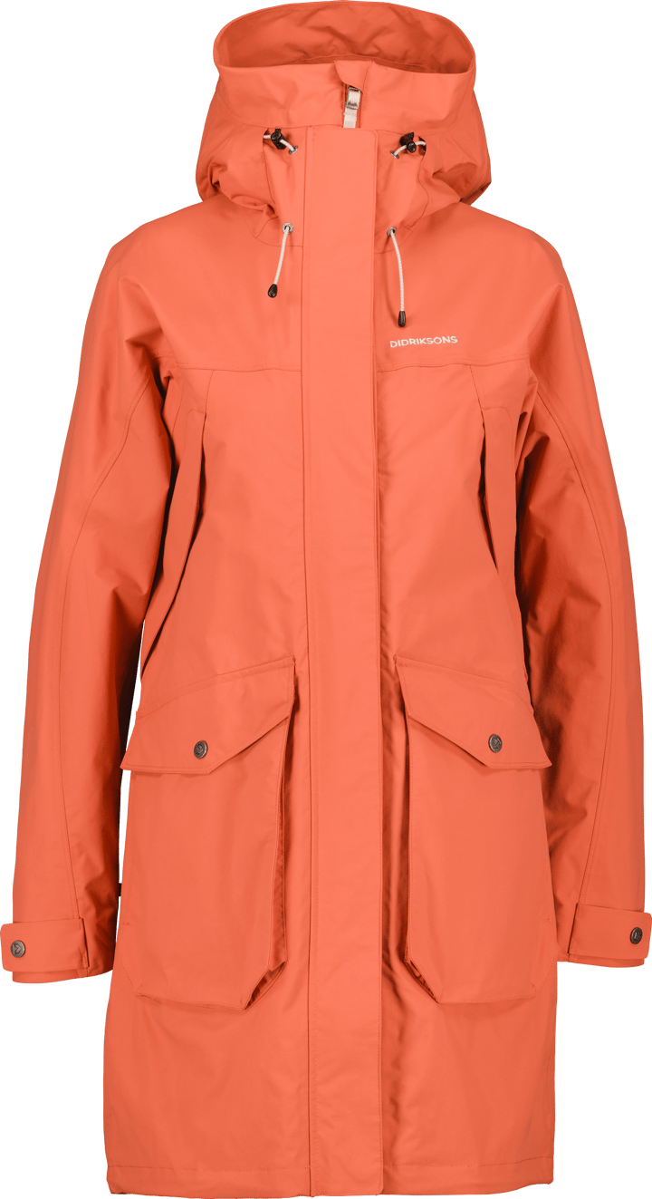 Women's Thelma Parka 9 Brique red Didriksons