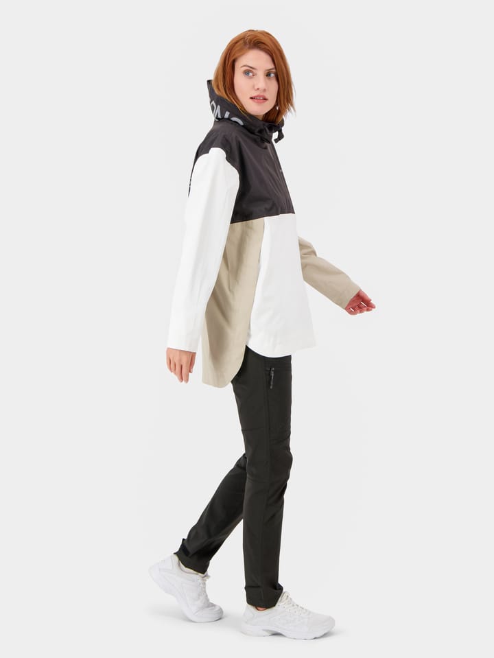 Women's Thyra Jacket 2 Beige/Black/White Didriksons