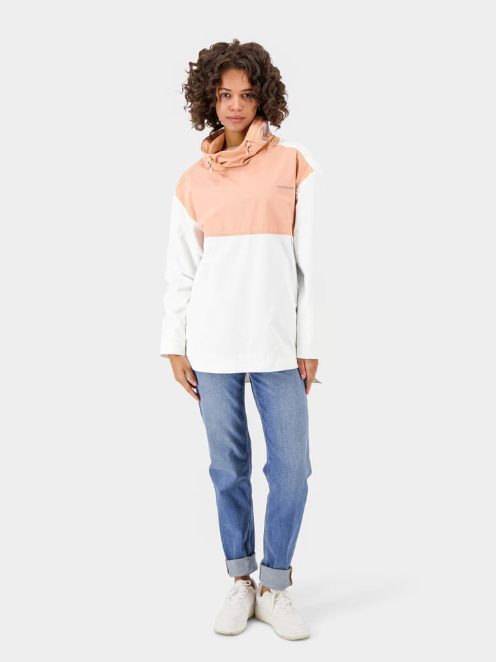 Didriksons Women's Thyra Jacket 2 White/Pink/White Didriksons
