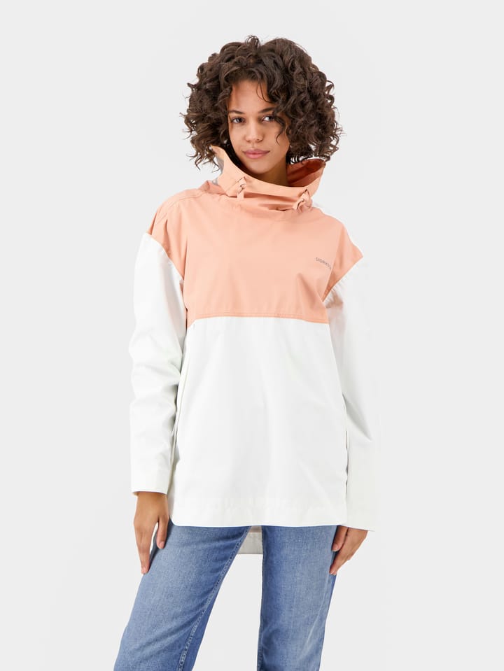 Didriksons Women's Thyra Jacket 2 White/Pink/White Didriksons