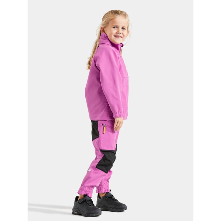 Kids' Zea Stretch Jacket Radiant Purple Didriksons