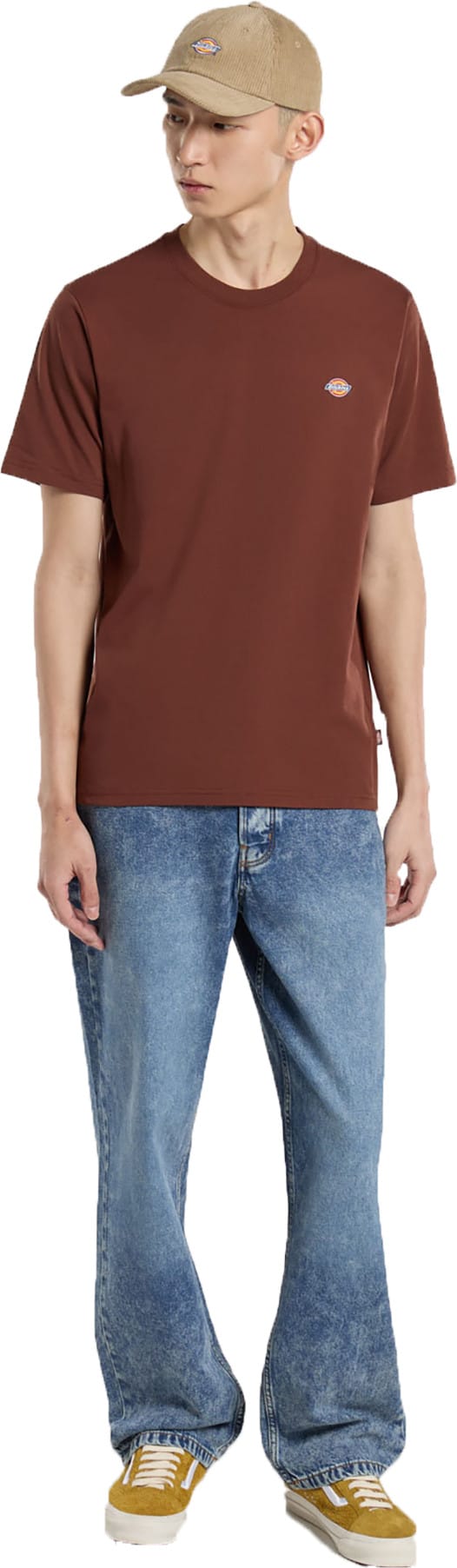 Dickies Men's Mapleton Short Sleeve T-Shirt Cappuccino Dickies