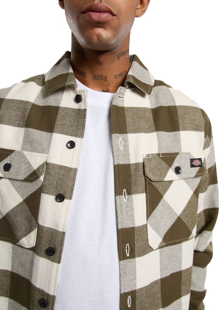 Dickies Men's Sacramento Shirt Egret Dickies