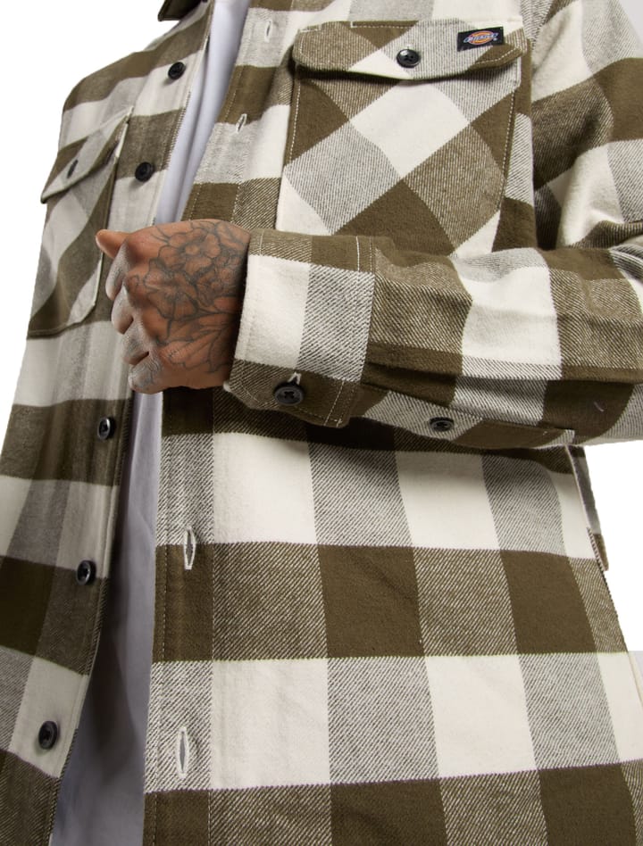 Dickies Men's Sacramento Shirt Egret Dickies