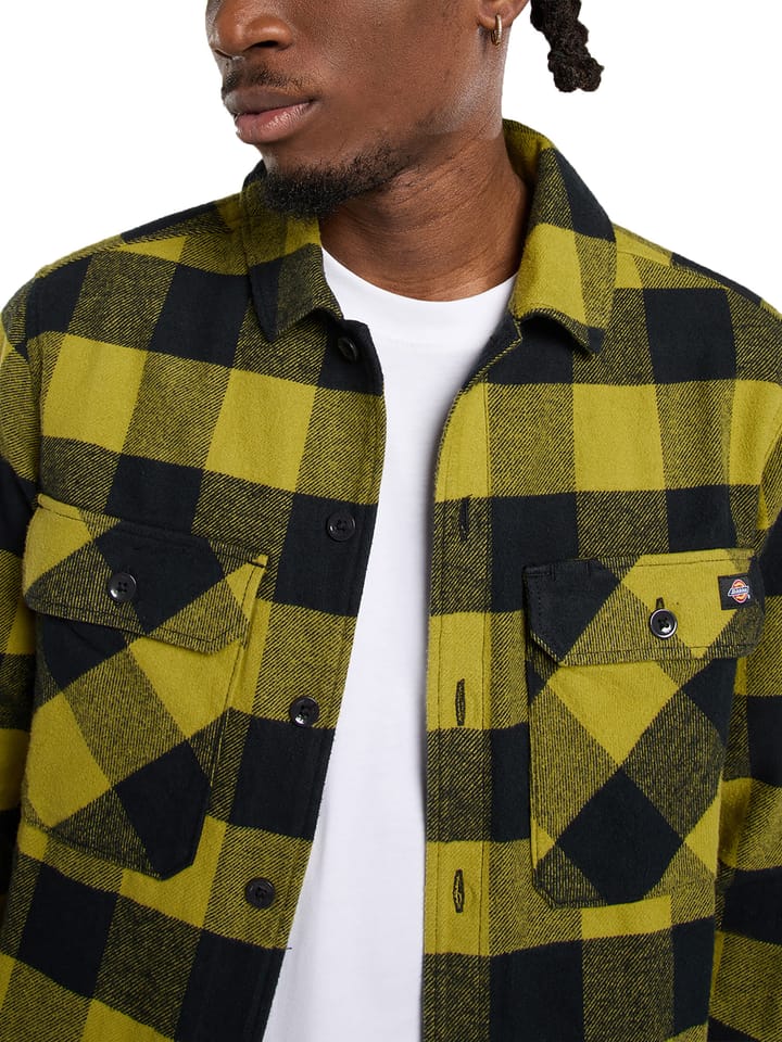 Dickies Men's Sacramento Shirt Evergreen Sprig Dickies Dickies Men's Sacramento Shirt Evergreen Sprig Dickies