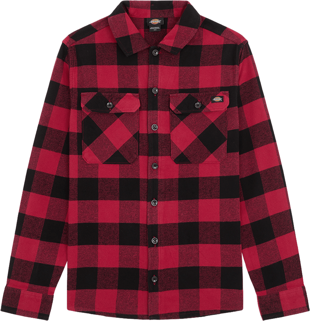 Dickies Men's Sacramento Shirt Deep Claret
