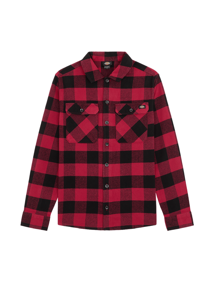 Dickies Men's Sacramento Shirt Deep Claret Dickies