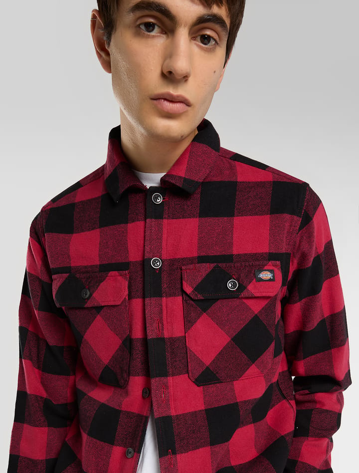 Dickies Men's Sacramento Shirt Deep Claret Dickies