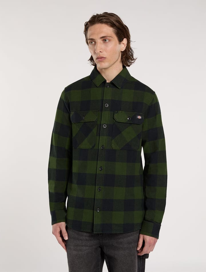Dickies Men's Sacramento Shirt Pine Needle Gre Dickies