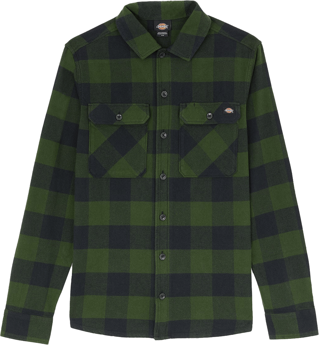 Dickies Men's Sacramento Shirt Pine Needle Gre