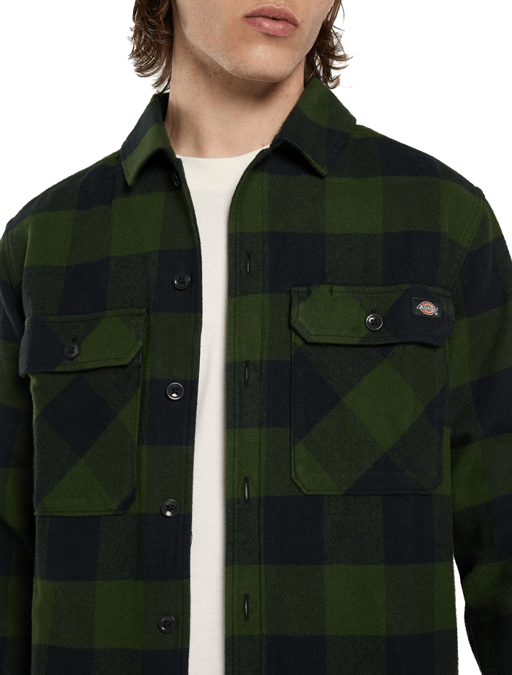 Dickies Men's Sacramento Shirt Pine Needle Gre Dickies