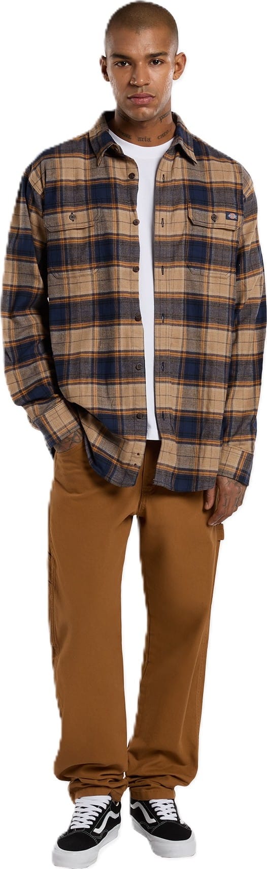 Dickies Men's Duck Canvas Carpenter Pants SW BROWN DUCK Dickies