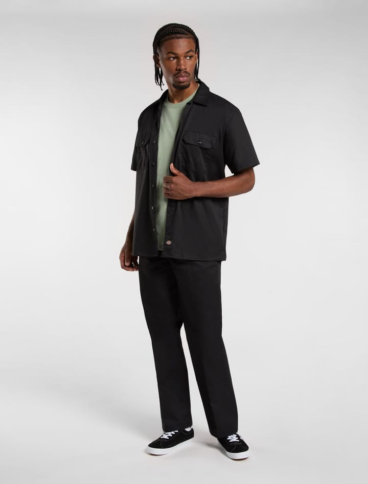 Dickies Men's Work Shirt Shortsleeve Rec Black Dickies