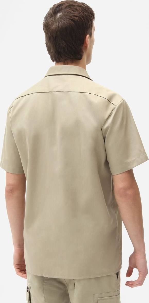 Dickies Men's Work Shirt Shortsleeve Rec Khaki Dickies