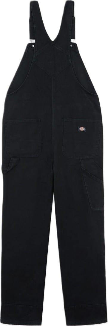 Dickies Men's Canvas Bib Black Dickies