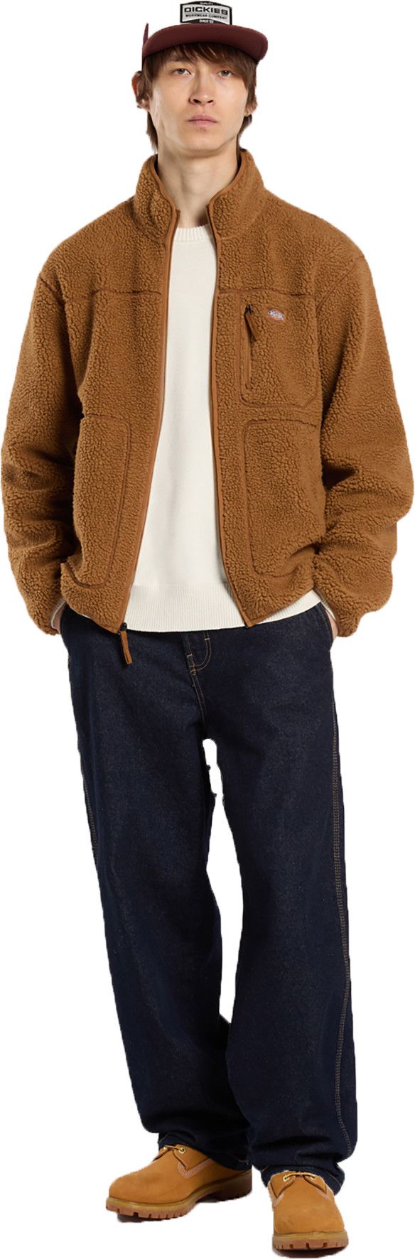 Dickies Men's Mount Hope Fleece Brown Duck Dickies