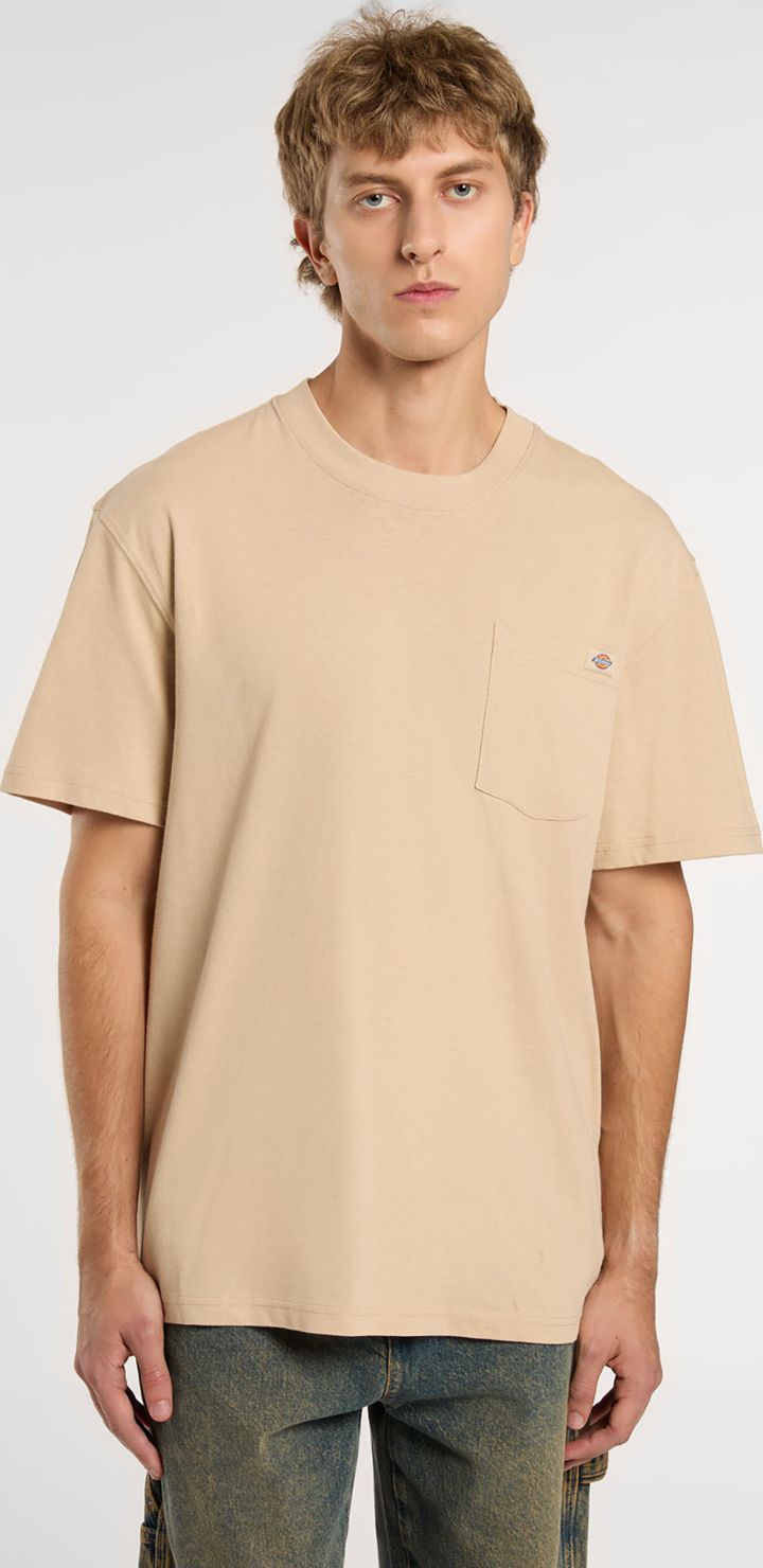 Dickies Men's Luray Short Sleeve Pocket Tee Irish Cream Dickies