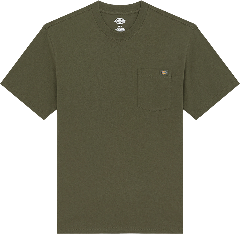 Dickies Men's Luray Short Sleeve Pocket Tee Deep Depths