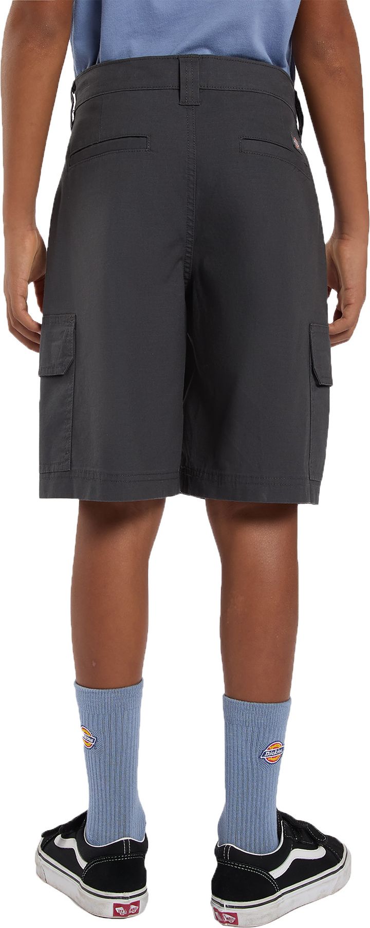 Dickies Kids' Ripstop Cargo Short Charcoal Dickies