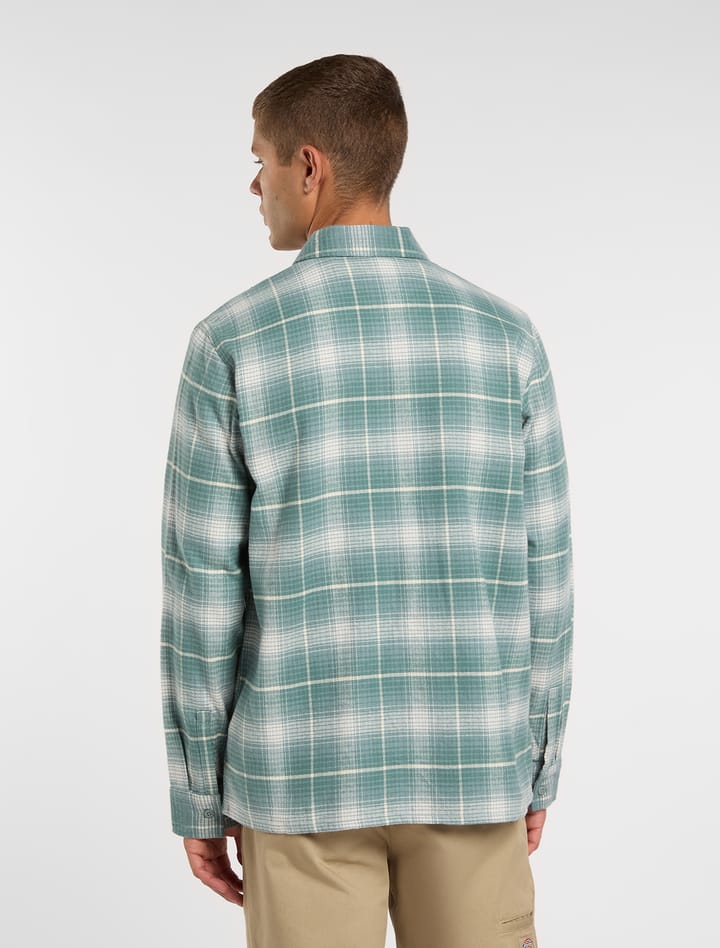 Dickies Men's Forest Check Shirt Charcoal Dickies
