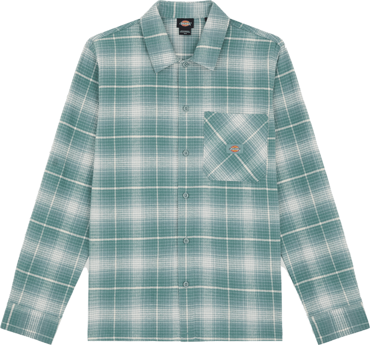 Dickies Men's Forest Check Shirt Charcoal Dickies