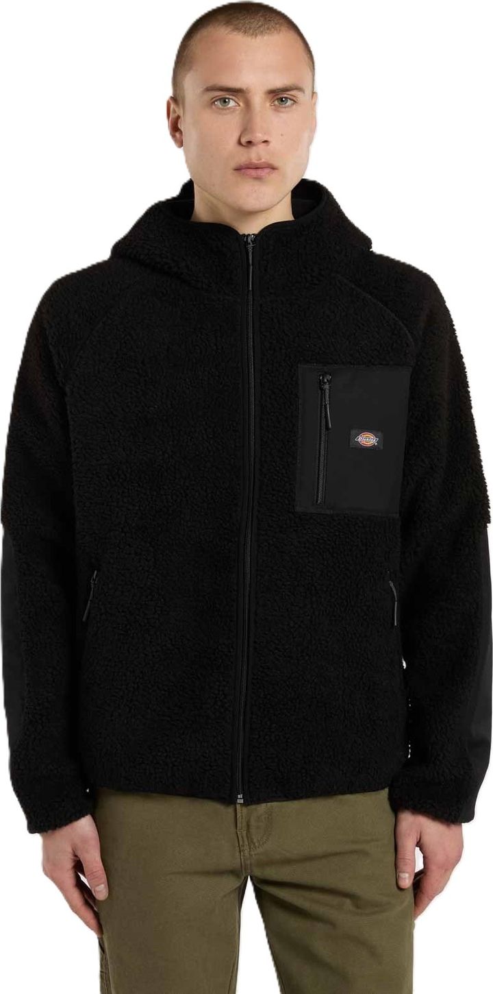 Dickies Men's Central High Pile Hooded Black Dickies