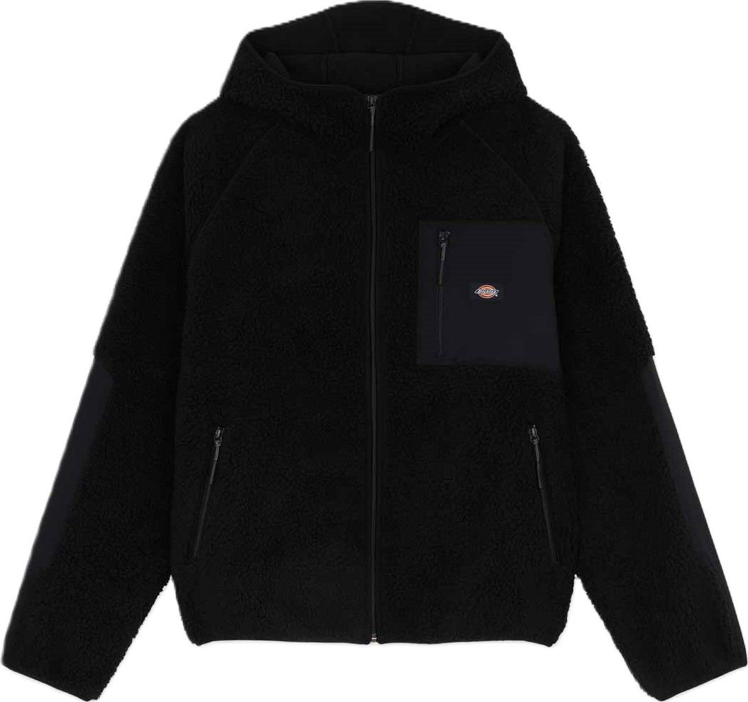 Dickies Men's Central High Pile Hooded Black