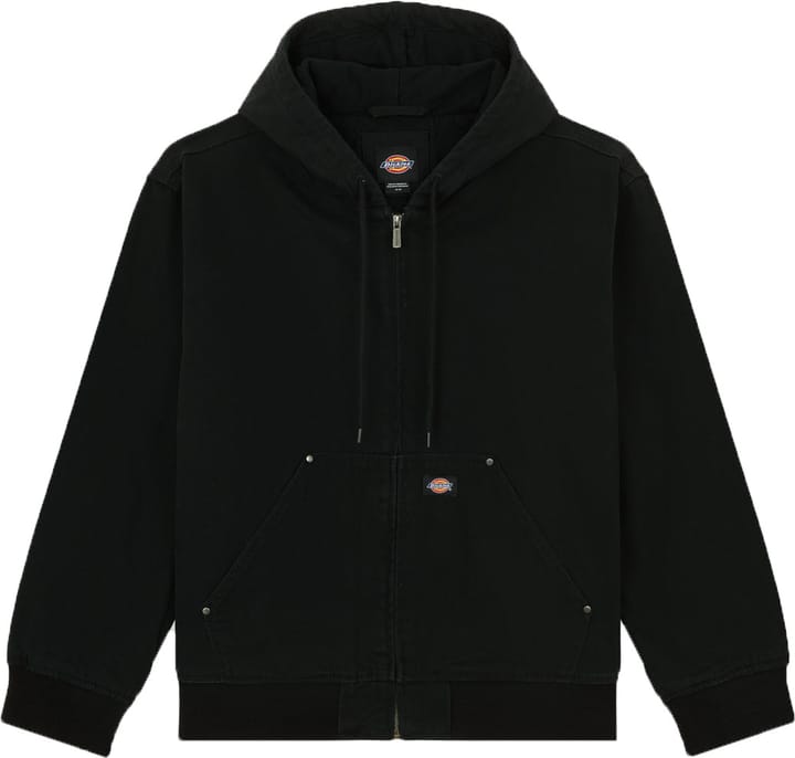 Dickies Men's Hilham Hooded Canvas Jacket Black Dickies