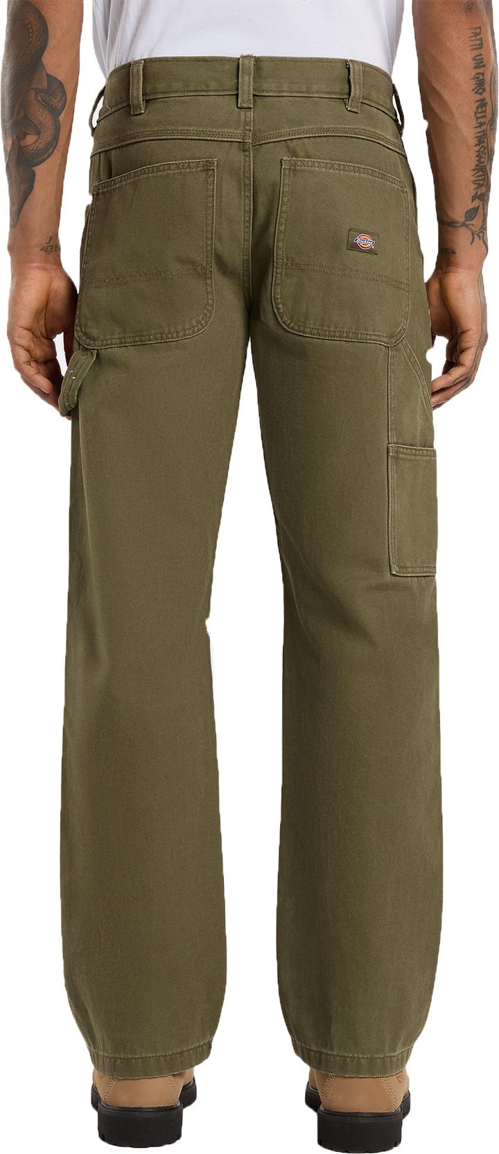 Dickies Men's Carpenter Canvas Pant Military Green Dickies