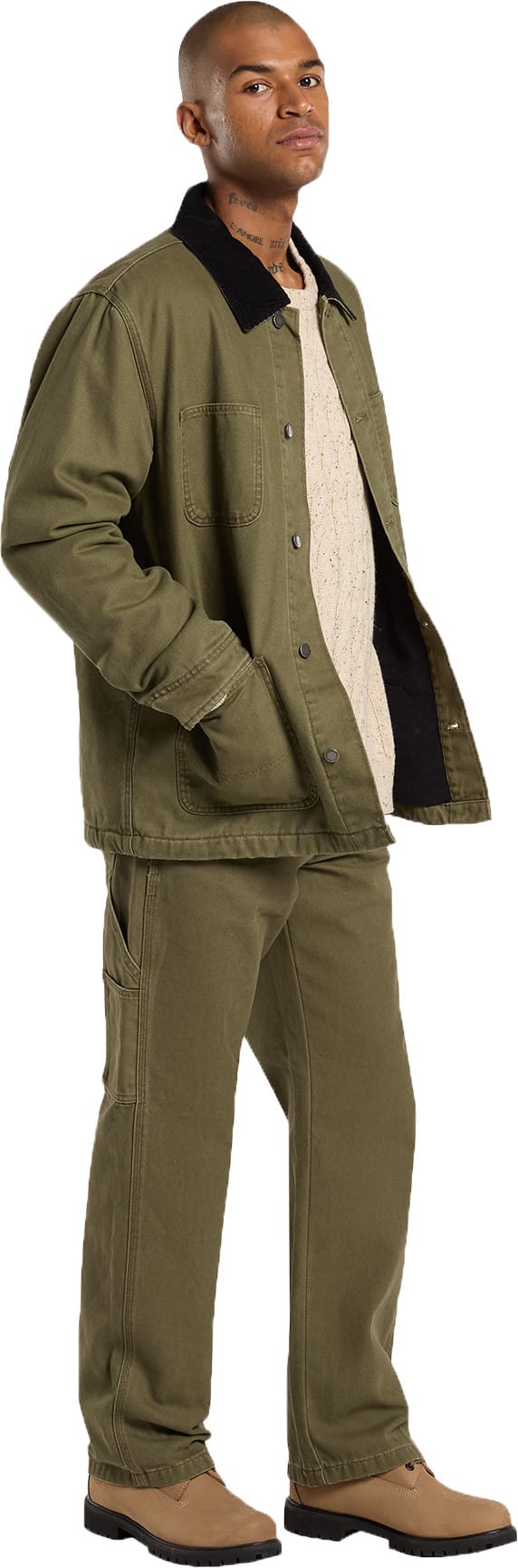 Dickies Men's Carpenter Canvas Pant Military Green Dickies