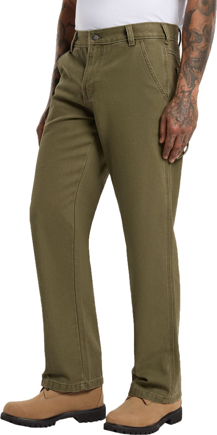 Dickies Men's Carpenter Canvas Pant Military Green Dickies