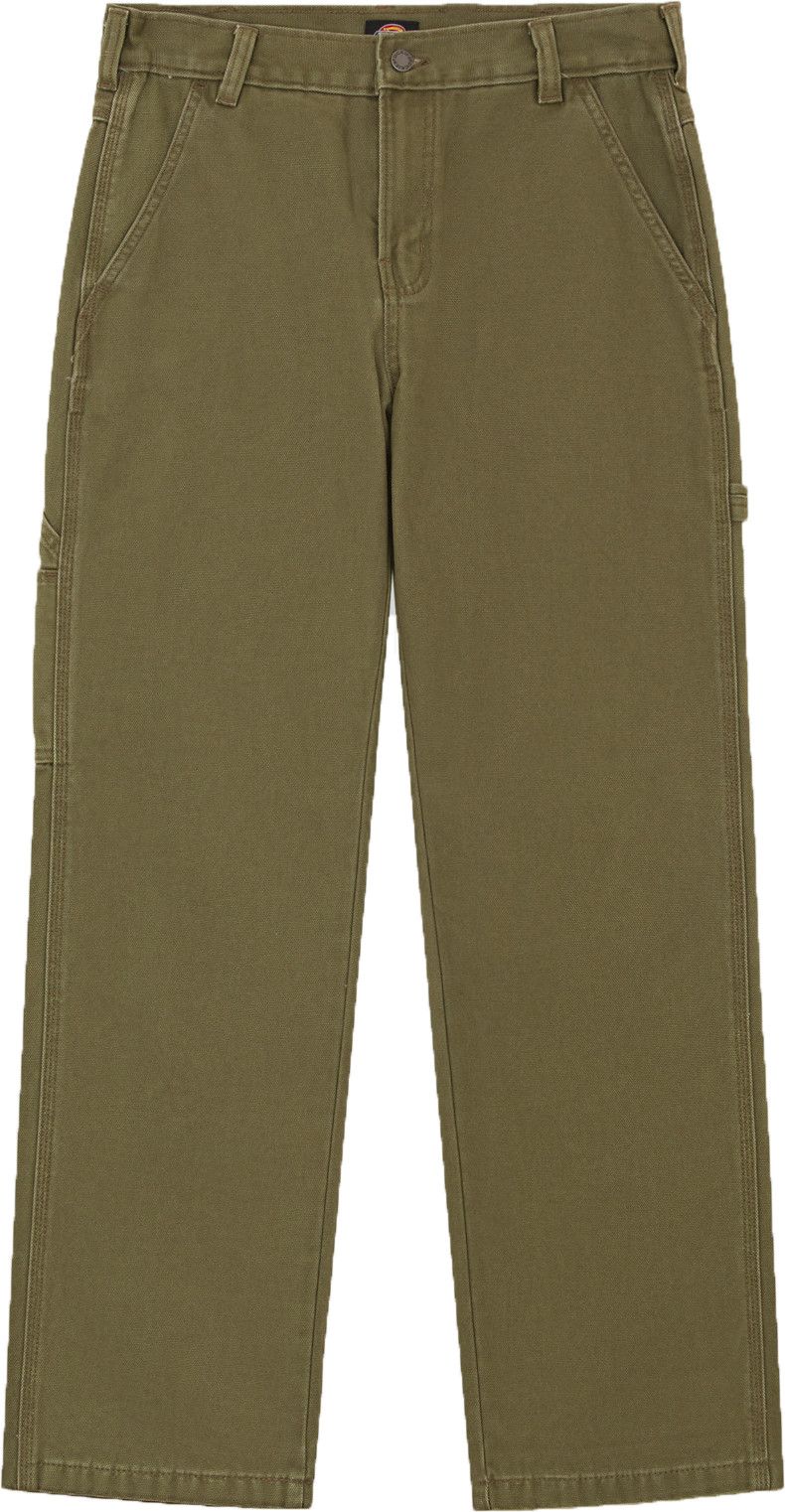 Dickies Men's Carpenter Canvas Pant Military Green