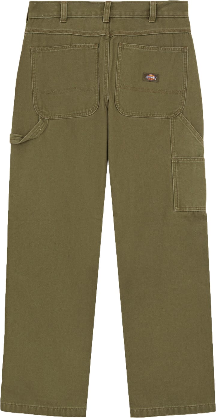 Dickies Men's Carpenter Canvas Pant Military Green Dickies