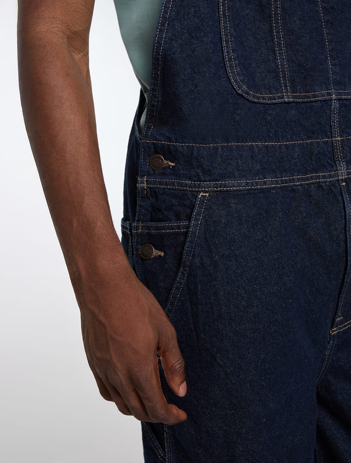 Dickies Men's Loose Denim Bib Rinsed Dickies