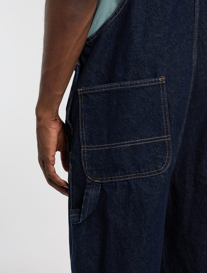 Dickies Men's Loose Denim Bib Rinsed Dickies