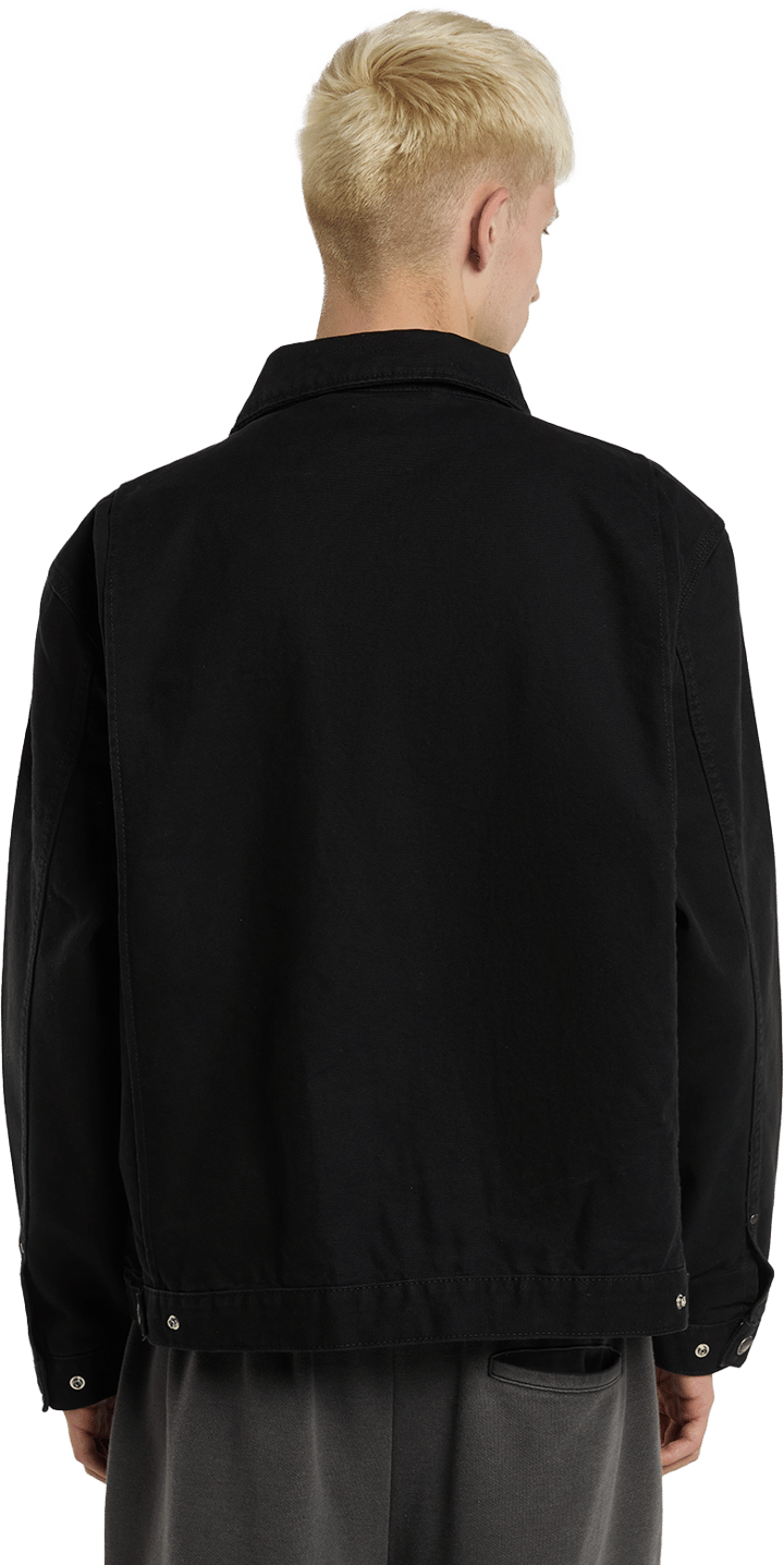 Dickies Men's Unlined Canvas Painter Jacket Black Dickies
