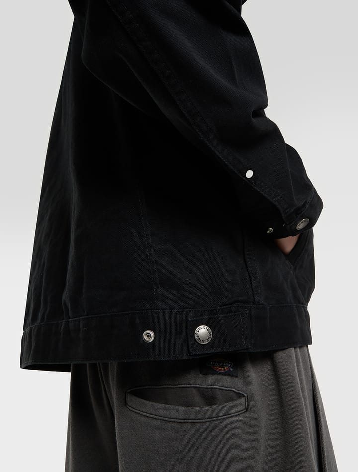 Dickies Men's Unlined Canvas Painter Jacket Black Dickies