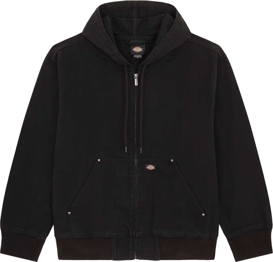Men's Unlined Canvas Hooded Bomber