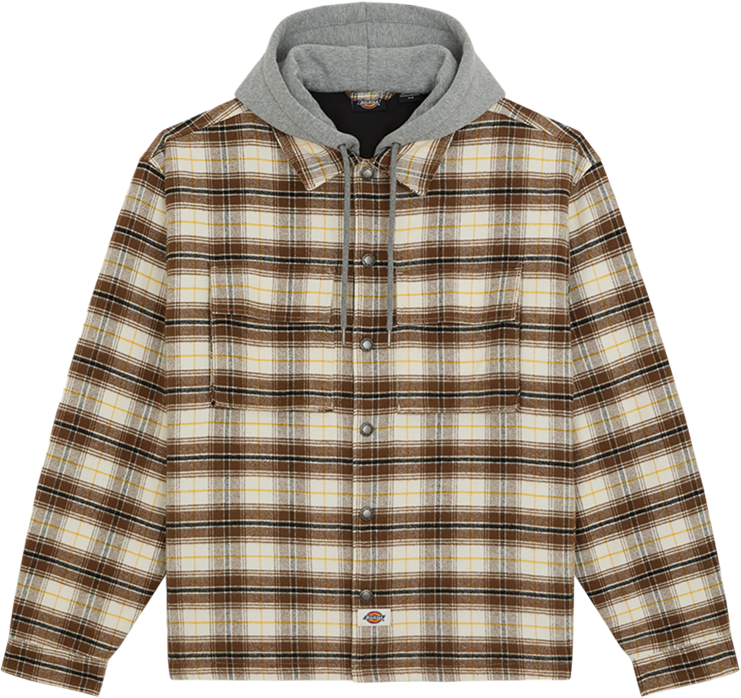 Dickies Men´s Eustis Hooded Flannel Shacket