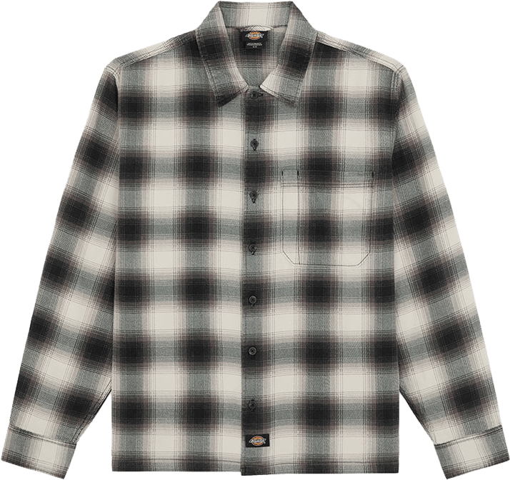 Dickies Men´s Gulfport Flannel Shirt Black Dickies