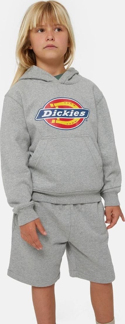 Dickies Youth Logo Hoodie Heather Gray Dickies