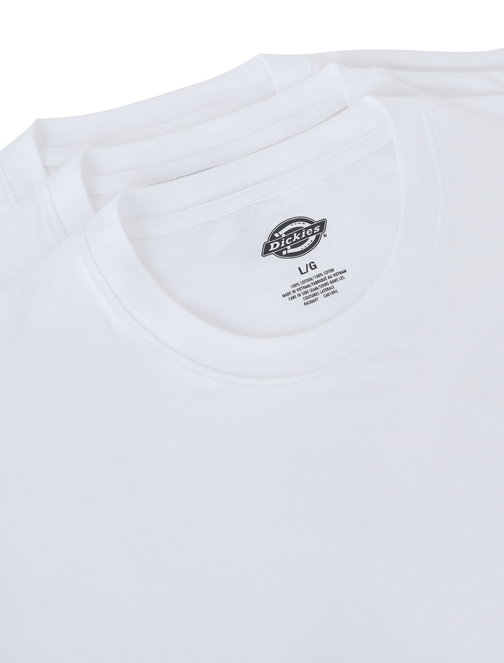 Dickies Men's T-shirt Two Pack White Dickies