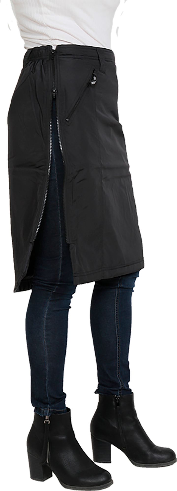 Dobsom Women's Comfort Thermo Skirt Short Black Dobsom